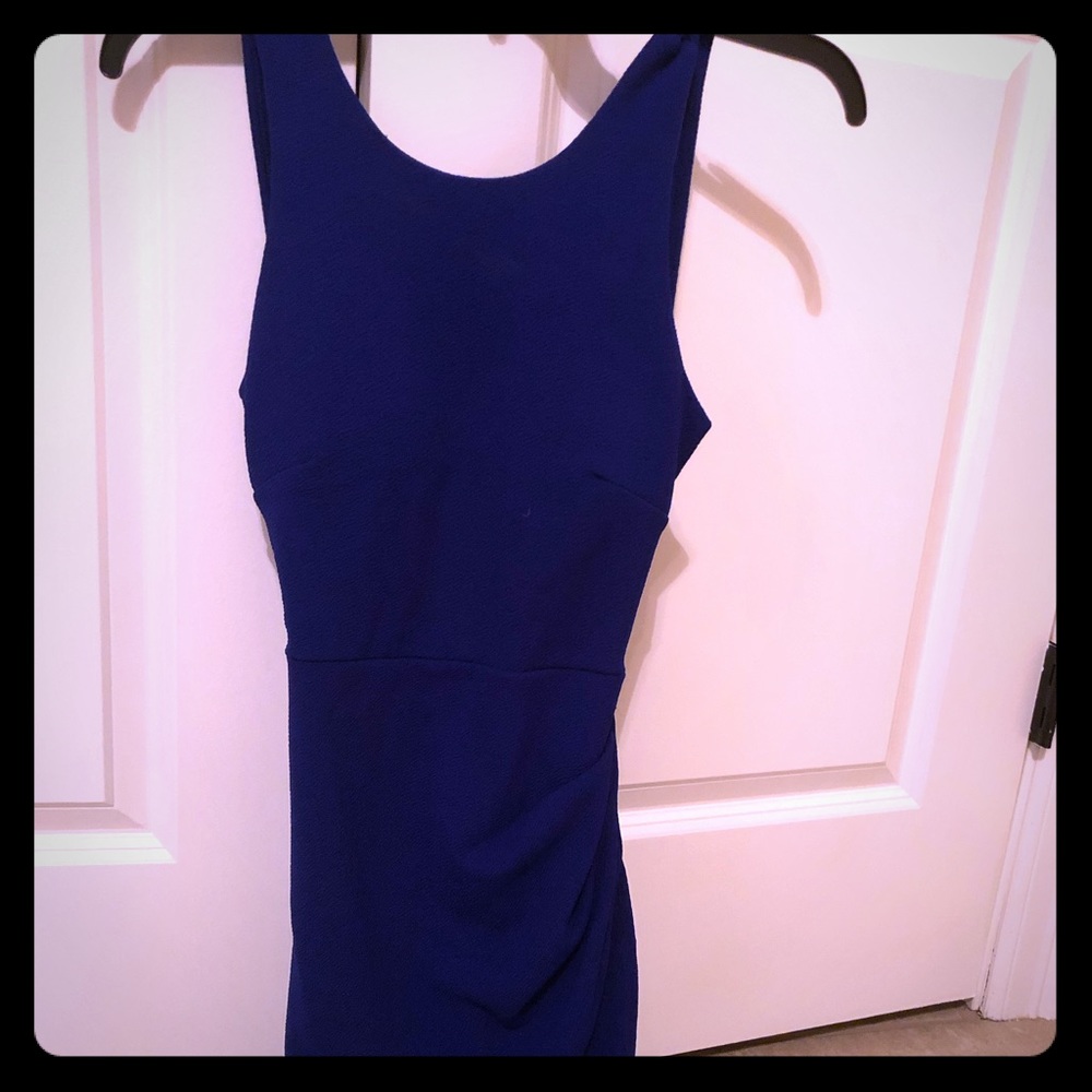 Open back midi dress